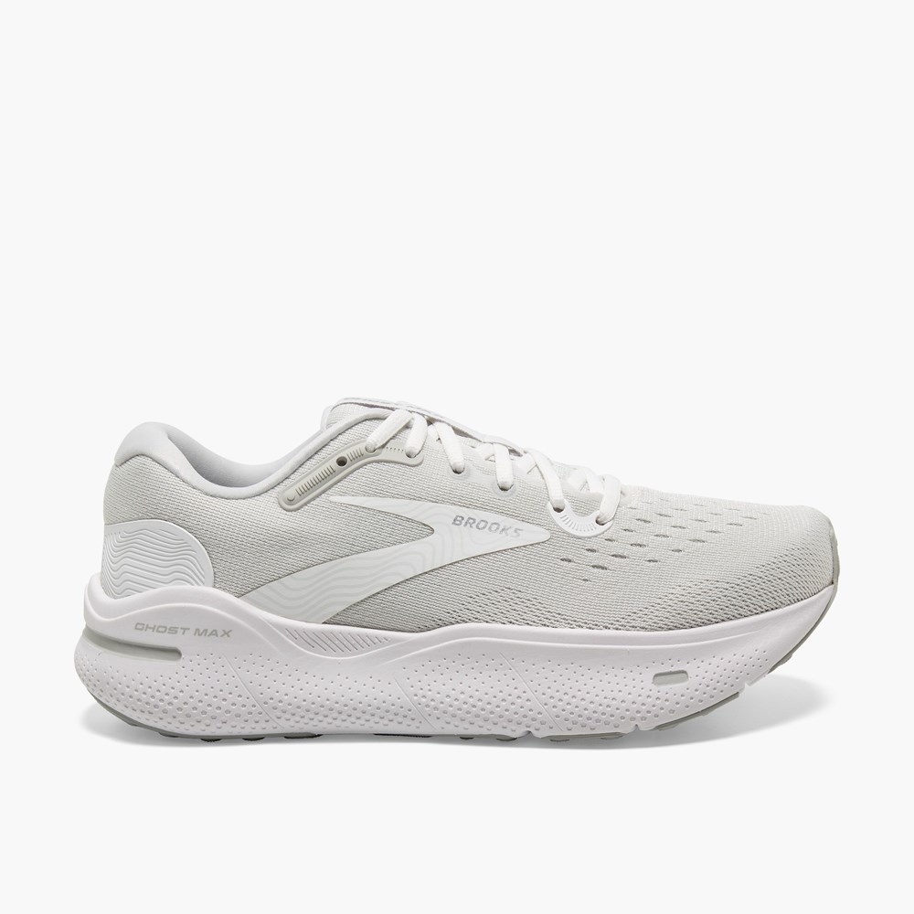 Chaussure Running Brooks Ghost Max Noir Grise Blanche Homme | KIY-2889011